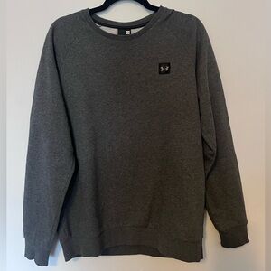 LG Men's Charcoal Gray Crewneck Sweatshirt